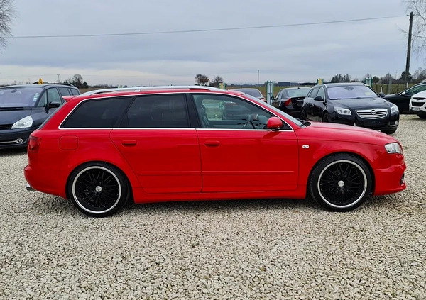 Audi A4 cena 22900 przebieg: 288000, rok produkcji 2008 z Płock małe 667